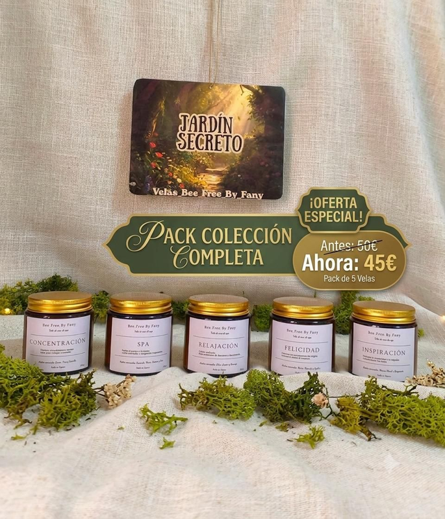 Colección completa Jardín Secreto